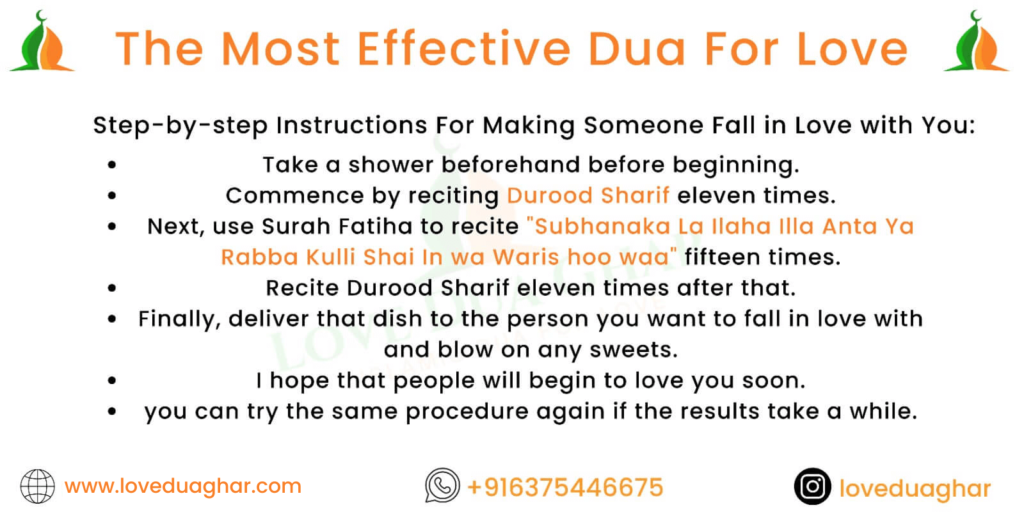 The Most Effective Dua For Love