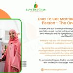 Dua to get married to a specific person