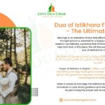 dua of Istikhara for marriage