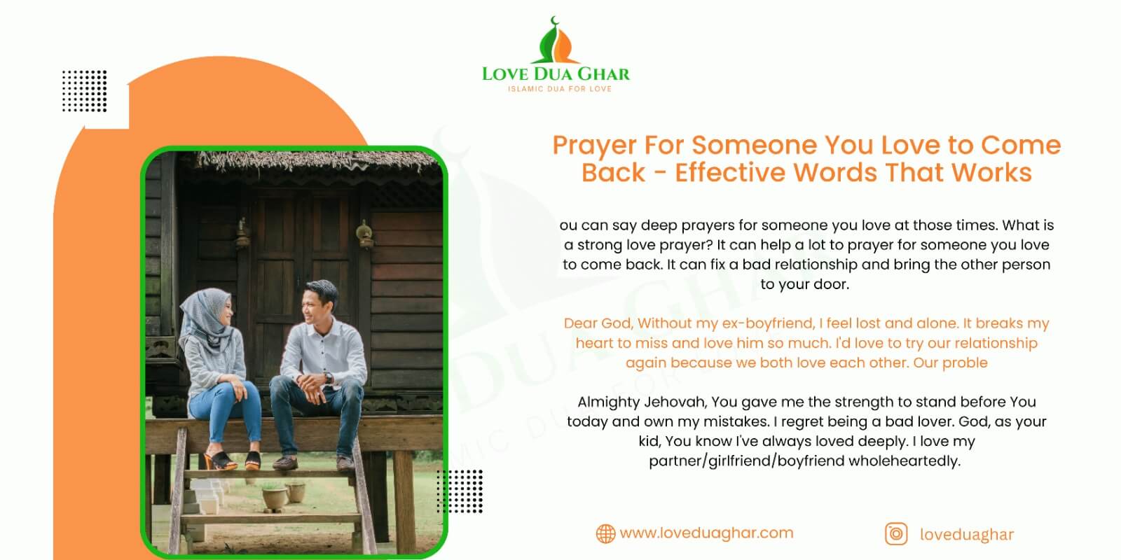 prayer for someone you love to come back